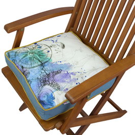 Aberto Design Cojín YM1173 Multicolor 42 x 42 cm